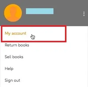 Hit the orange button located at the right corner of your browser. Then choose the My Account icon from the pop-up option