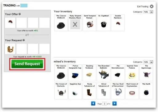 How To Trade On Roblox Item Trading Guide For Beginners - trading robux for roblox ingame items