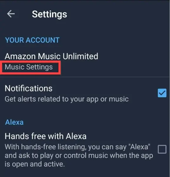 How to cancel Amazon Music on Amazon app?